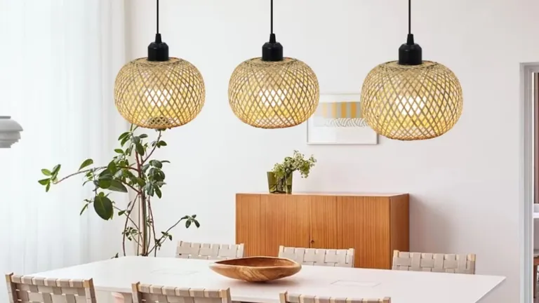 Handcrafted bamboo lamps: illuminating spaces with natural beauty