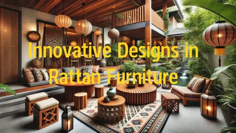 Innovative designs in rattan furniture: merging tradition with modernity