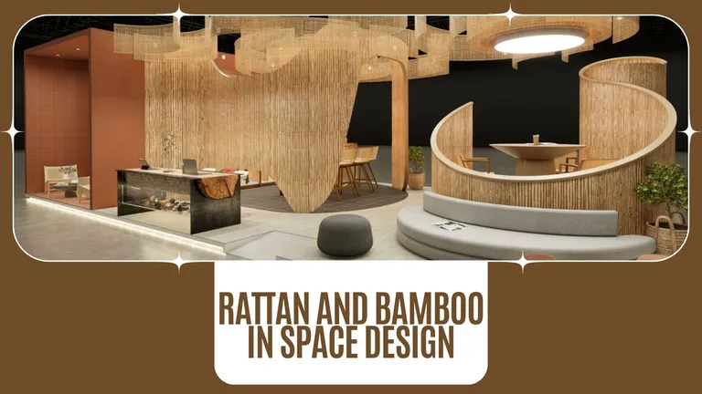 Rattan and Bamboo in Space Design: Sustainable Solutions for the Future