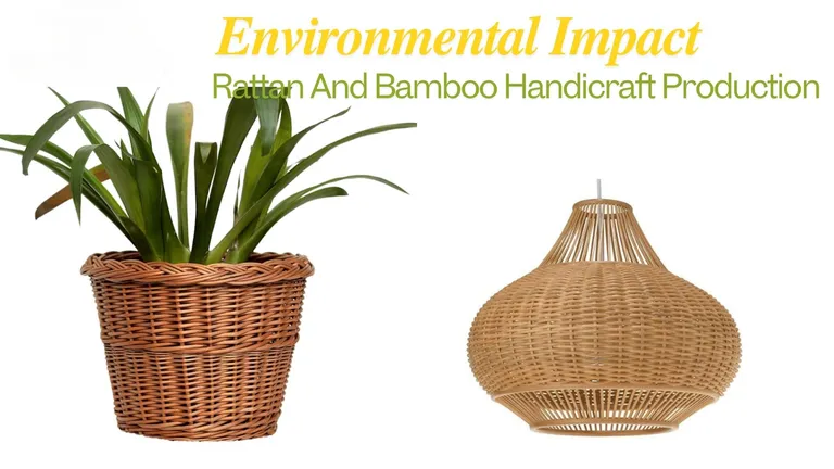 The environmental impact of rattan and bamboo handicraft production